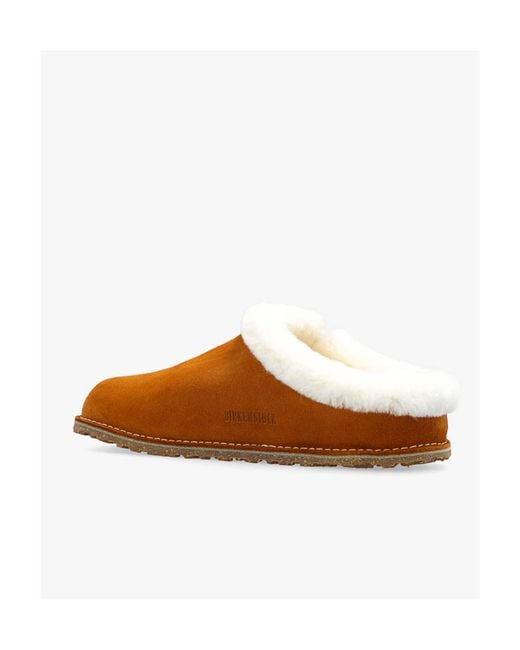 Birkenstock Brown Zermatt Premium Slippers for men