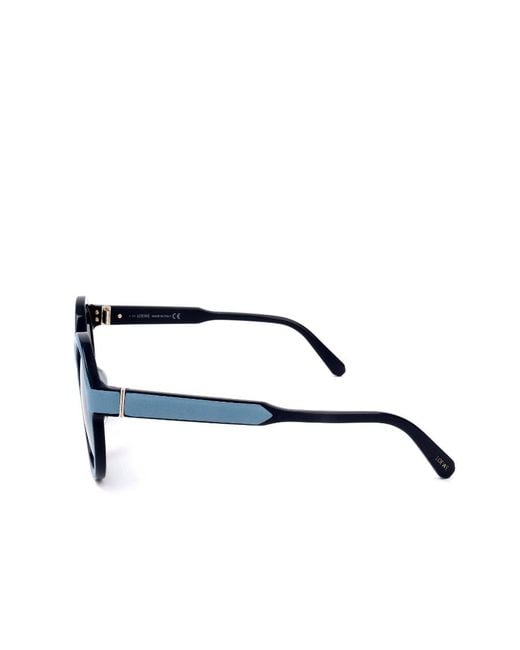 Loewe Blue Logo Logo Sunglasses