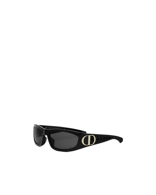 Dior Black Eyewear Very Rectangular Frame Sunglasses for men