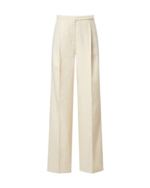Dorothee Schumacher White Wide-Leg Casual Pants