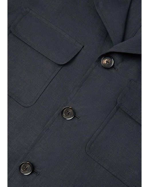 Loro Piana Blue Dover Jacket for men