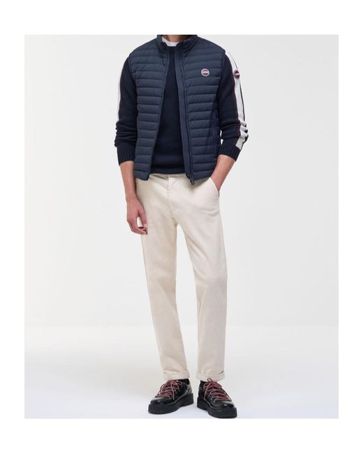 Colmar Blue Lightweight Down Vest for men