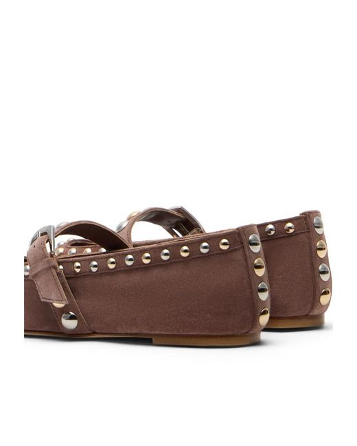 Stuart Weitzman Brown Perry Mary Jane