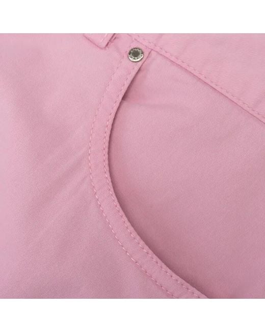 Paul & Shark Pink Five-Pocket Slim Casual Pants for men