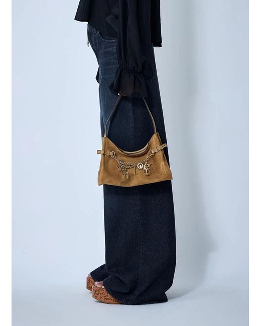 Chloé Metallic Zipper Shoulder Bag