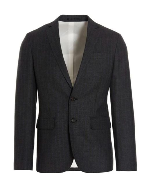 DSquared² Black Single-Breasted Trouser Suit for men