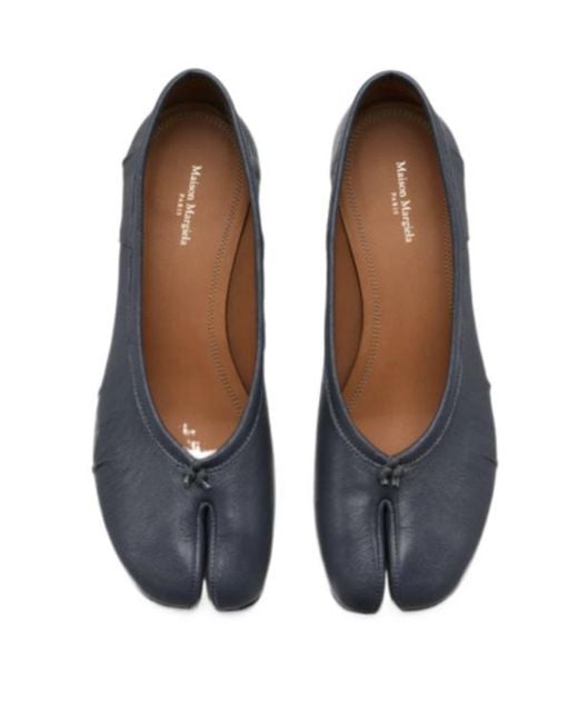 Maison Margiela Gray Tabi Toe Heeled Shoes