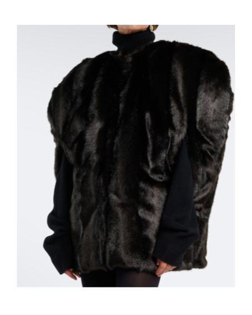Magda Butrym Black Oversized Vest