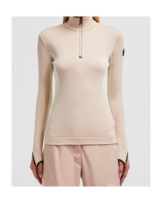 Moncler Multicolor Grenoble Half-Zip Sweater