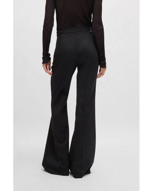 Boss Black Boss Talia Flared Long Trousers