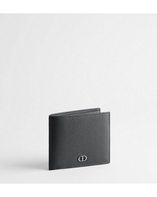 Dior Gray Cdicon Bifold Wallet for men