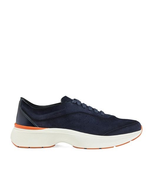 Santoni Blue Bounce Sneakers for men
