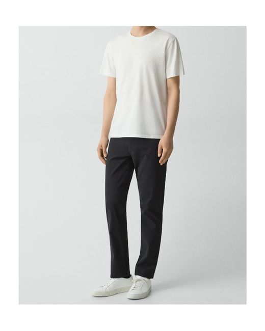 Theory White Precise T-Shirt for men