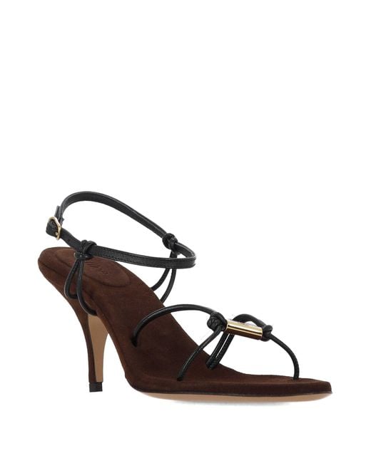 Chloé Metallic Chloé Matilda Sandals