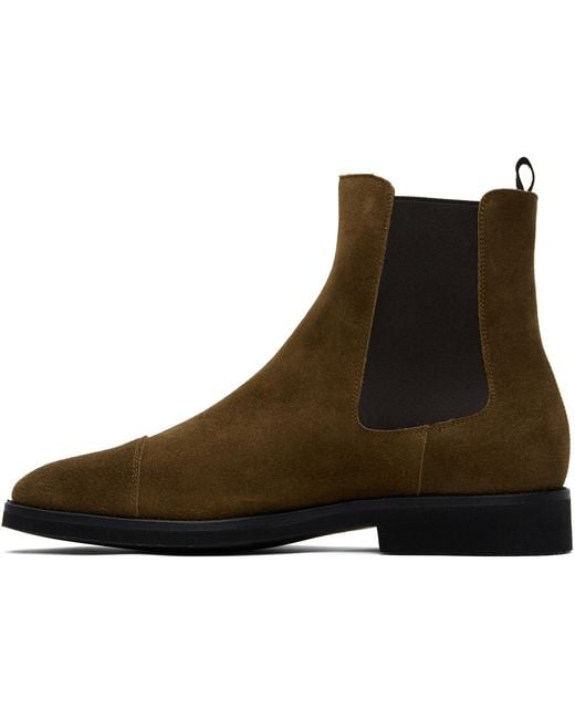 Tom Ford Brown Sole Chelsea Boots for men