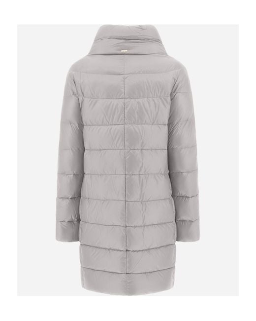 Herno Gray Dora Ultralight Down Jacket