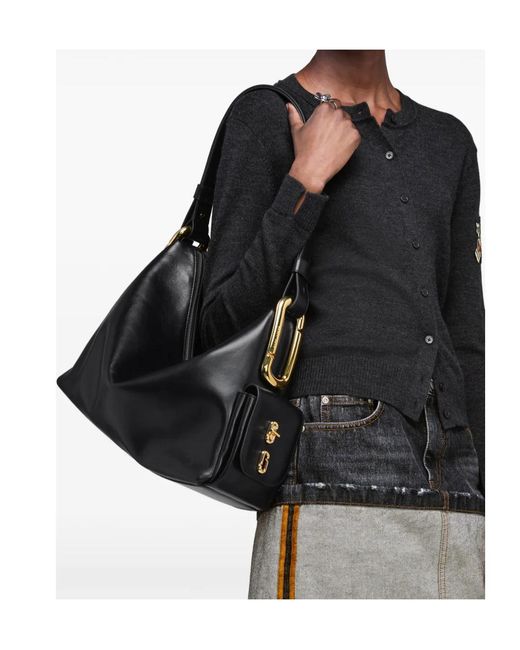 Marc Jacobs Black Scene Large Shoulder Bag
