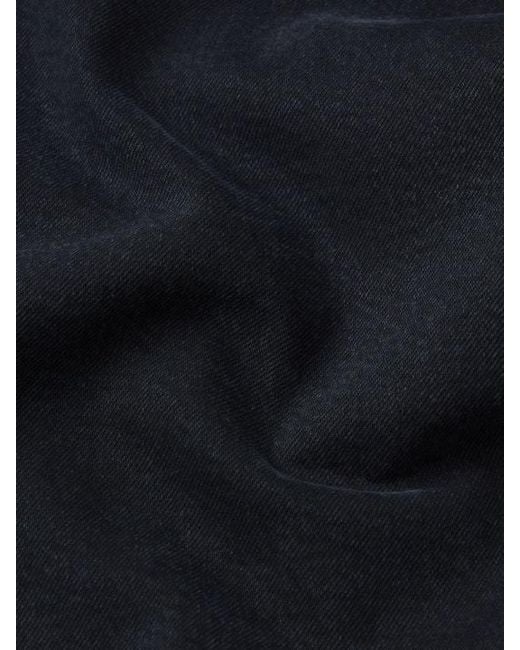 FRAME Blue Buttoned Jeans