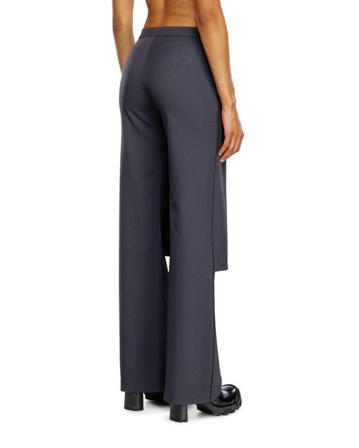 DIESEL Blue P-Earl Hybrid Skirt-Pants