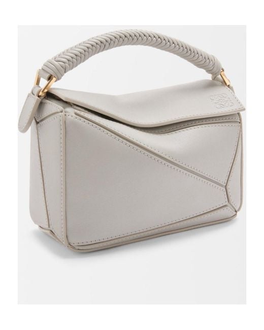 Loewe Gray Mini Puzzle Bag