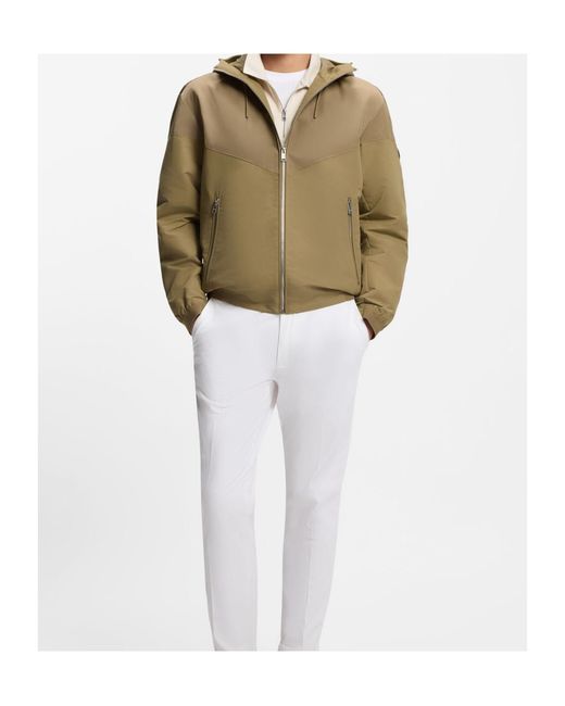 Boss Natural Boss Zip-Up Hooded Jacket for men