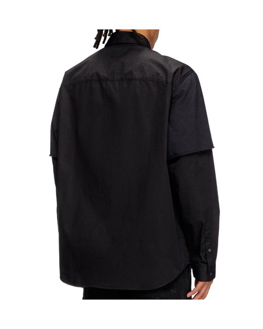 DIESEL Blue S-Gaston-O Shirt for men