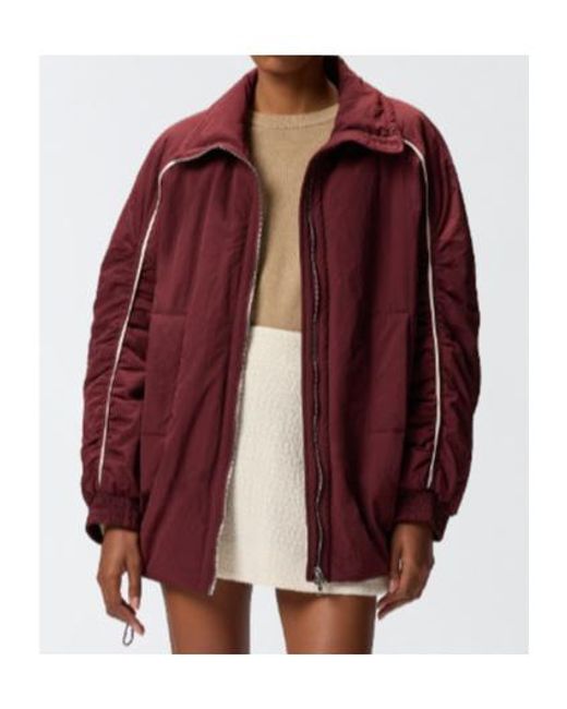 Pinko Red Clarinda Long-Sleeve Jacket