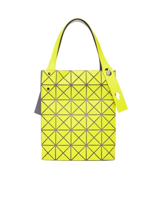 Issey Miyake Yellow Lucent Small Top Handle Bag