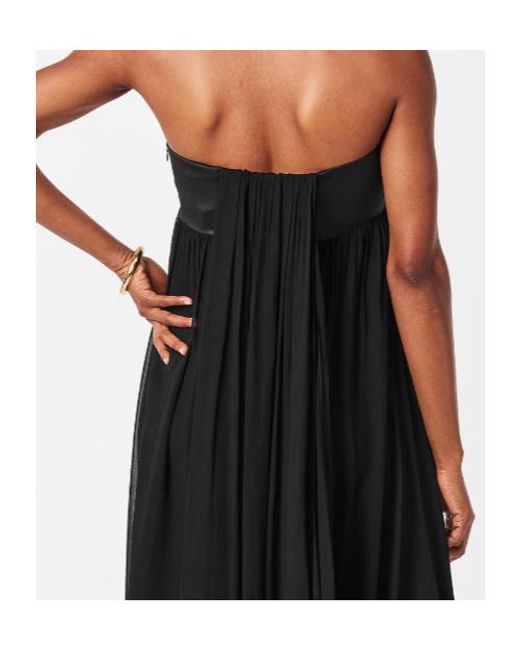 Posse Black Strapless Dress