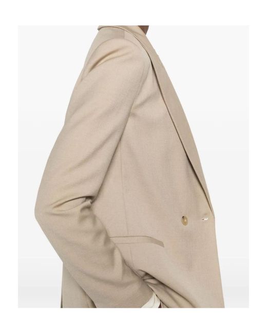 Forte_forte Natural Double-Breasted Jacket