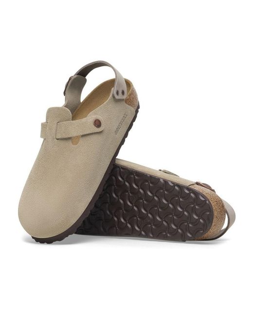 Birkenstock Gray Tokio Slingback Sandals for men