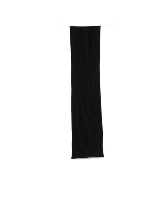Brioni Black Straight-Edge Scarf for men
