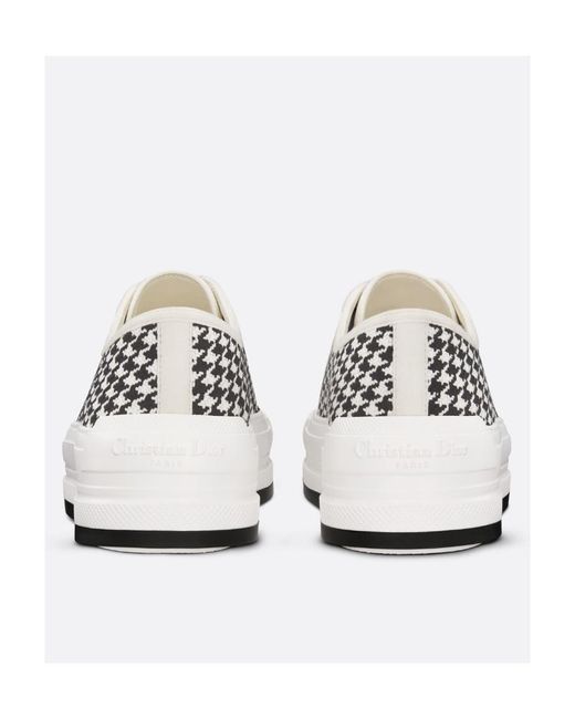 Dior White Walk'N' Platform Sneaker