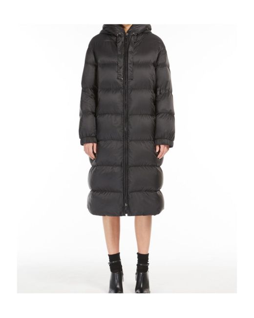 Max Mara Black The Cube Seipa Padded Down Coat