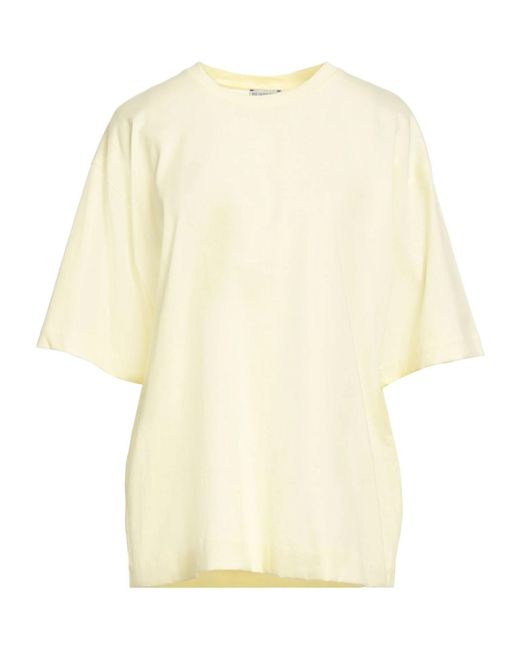 Burberry Natural Plain Basic T-Shirts