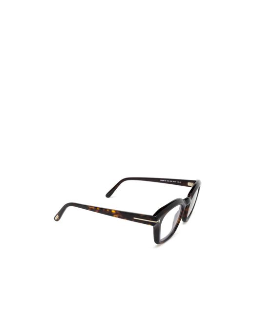Tom Ford White Eyewear Square Frame Glasses for men