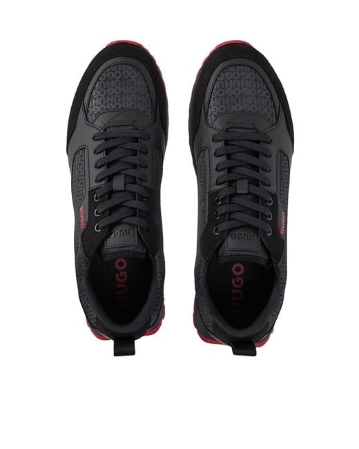 Boss Black Solid Color Trainers for men