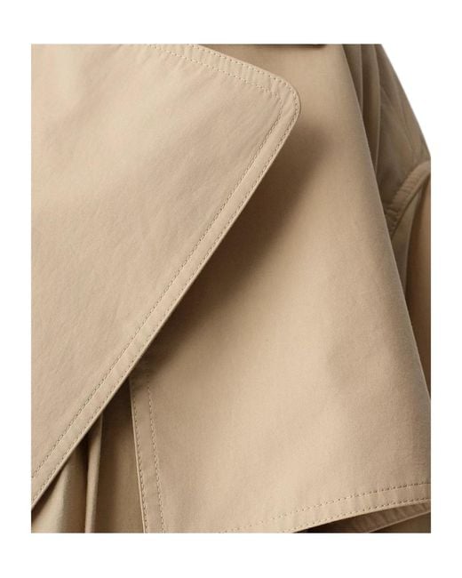 Calvin Klein Natural Mireille Belted Trench Coat