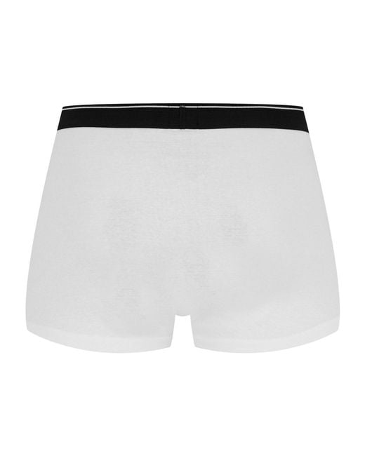 Boss White Two-Piece Boxer Briefs for men
