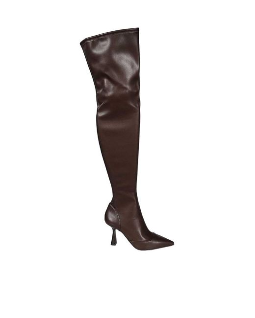 Michael Kors Brown Pointed Boots