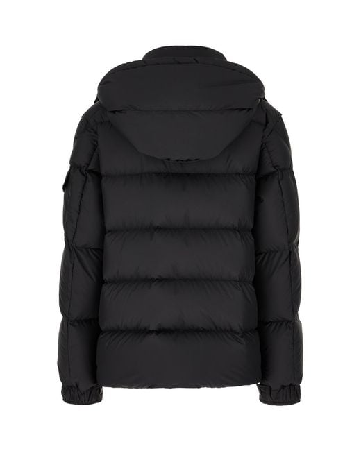 Moncler Black Maya 70 Hooded Short Puffer Jacket