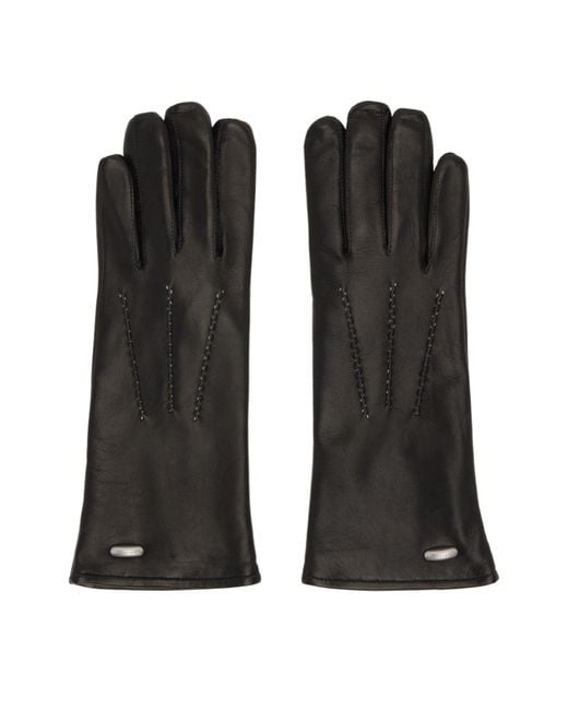 Our Legacy Black Her Five-Finger Gloves