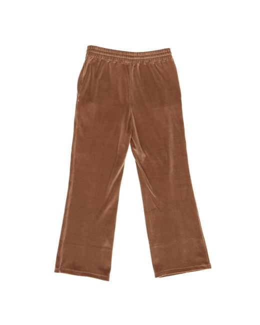 Céline Brown Drawstring Casual Pants