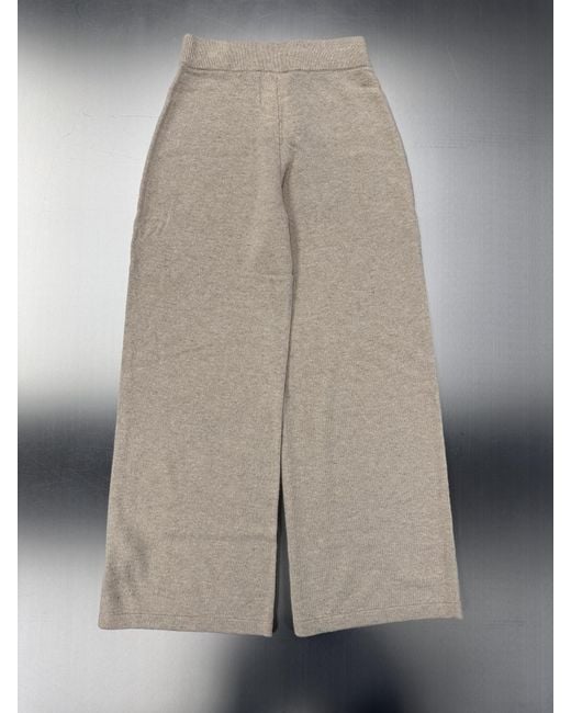 Weekend by Maxmara White Elastic Waist Casual Pants