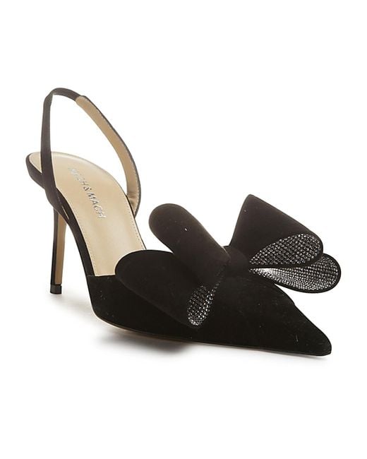 Mach & Mach Black 85Mm Le Cadeau Pumps