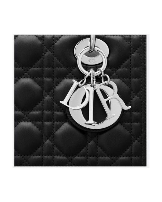 Dior Black Medium Lady Bag