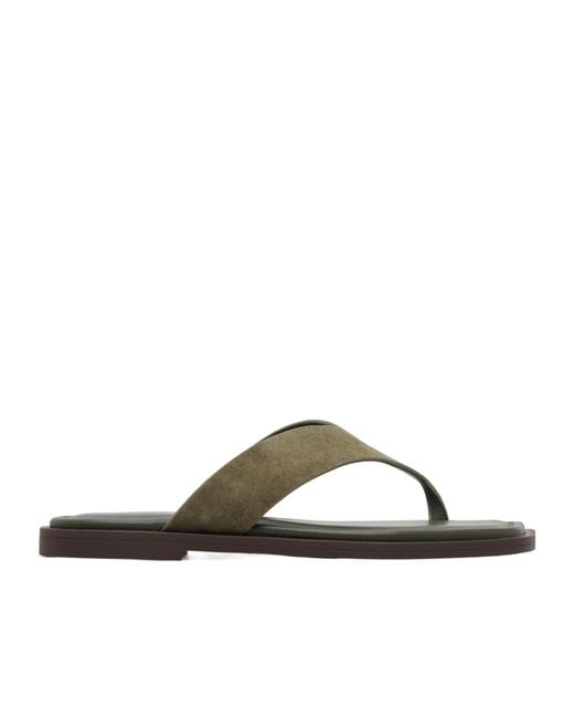Rag & Bone Brown Gracie Flip-Flops