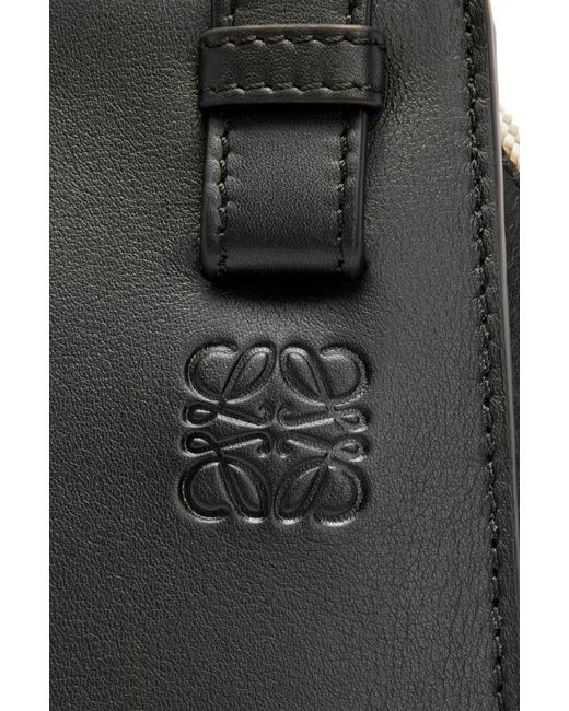 Loewe Black Compact Hammock Bag
