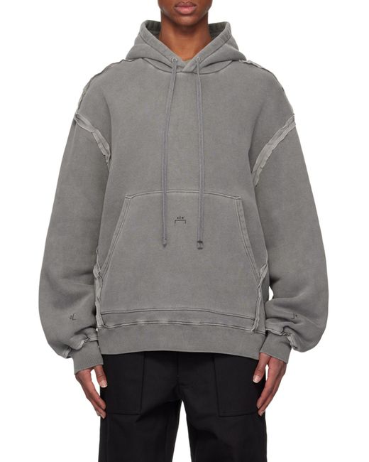 A_COLD_WALL* Gray Hooded Sweater for men