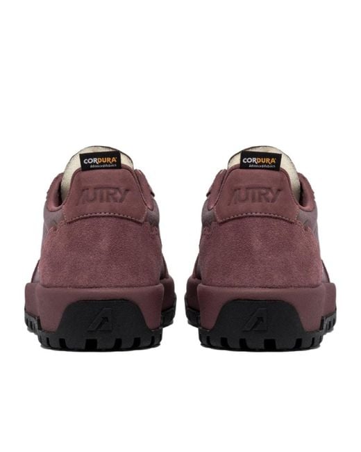 Autry Brown Wildpace Low-Top Sneakers